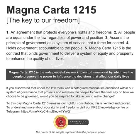 Action Now - Magna Carta 1215