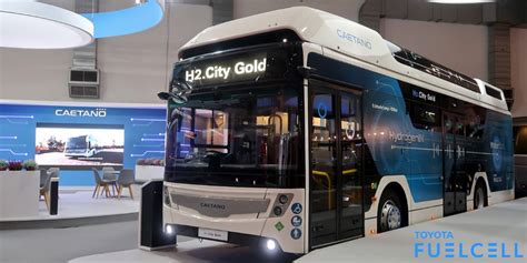 CaetanoBus SA Launches First Hydrogen Bus With Toyota Fuel Cell Technology - FuelCellsWorks