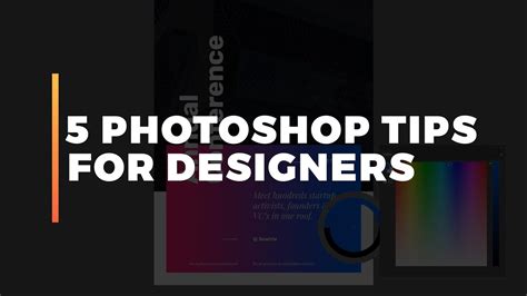 5 Photoshop Tips for Designers - Photoshop Trend