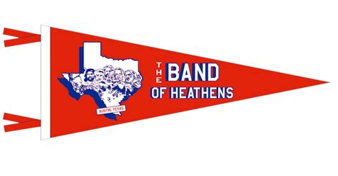 The Band Of Heathens Pennant