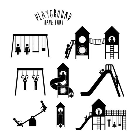 Kids playground Stock Vectors, Royalty Free Kids playground ...