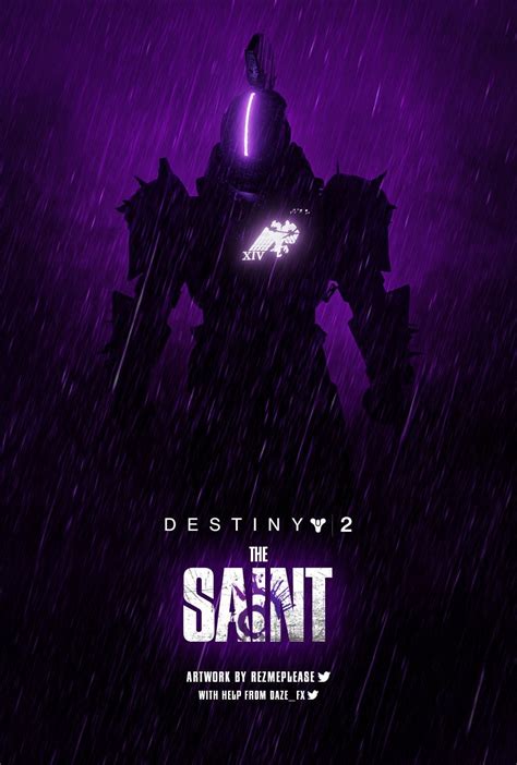 Movie poster for The Saint : r/DestinyCreations