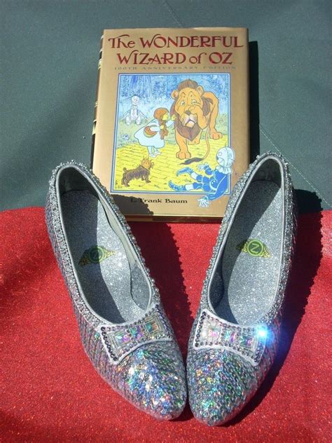 Wizard of Oz - Dorothy Gale's Silver Shoes (from L.Frank Baum's original story). | #1926914968