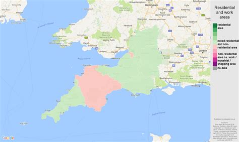 South-West population stats in maps and graphs.