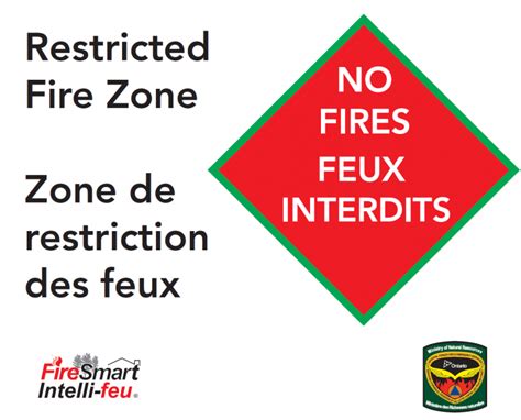 Restricted Fire Zone – Northwest Region – Wawa-news.com