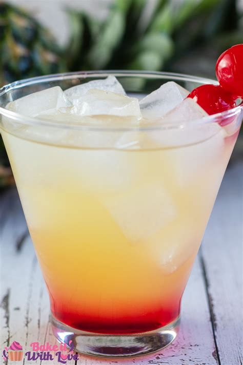 Malibu Sunset (Easy Malibu Coconut Rum Cocktail!) - Bake It With Love