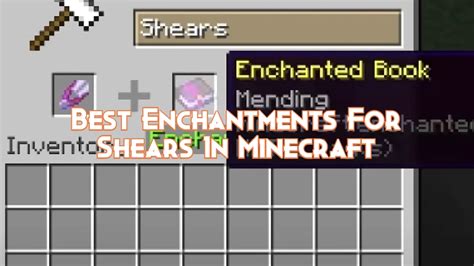 Best Enchantments For Shears In Minecraft - Pillar Of Gaming