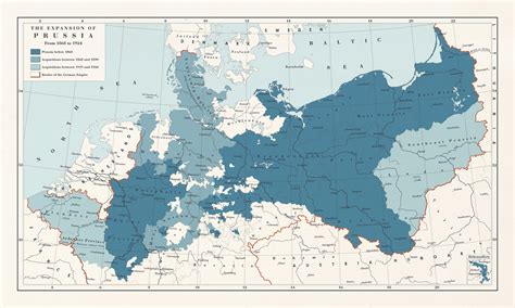 Greater Prussia map – Never Was