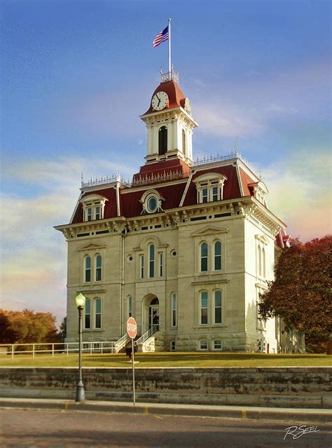 Chase County, Kansas Courthouse Photograph by Rod Seel - Pixels