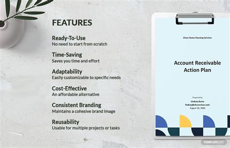 Account Receivable Action Plan Template in Pages, PDF, Word, Google Docs - Download | Template.net