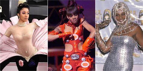 The Most Daring Outfits Worn by Female Rappers - Business Insider