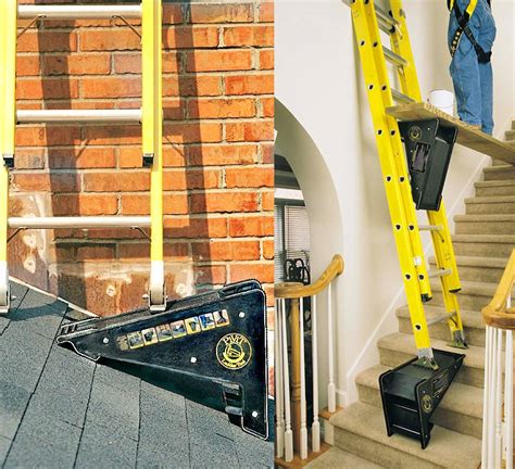 Ladder Leveler Lets You Use Ladder On Stairs and Uneven Surfaces