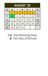 Laurel Ridge Elementary School | 2022-2023 Academic Calendar For August ...