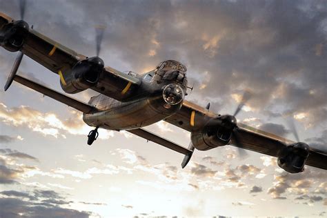 Lancaster Close Up Digital Art by Lancaster Bomber - Fine Art America