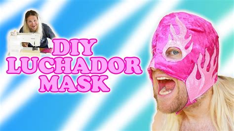 How To Make a Luchador Mask - YouTube