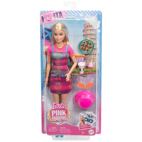 Barbie Pink Passport Italy Doll | Smyths Toys UK