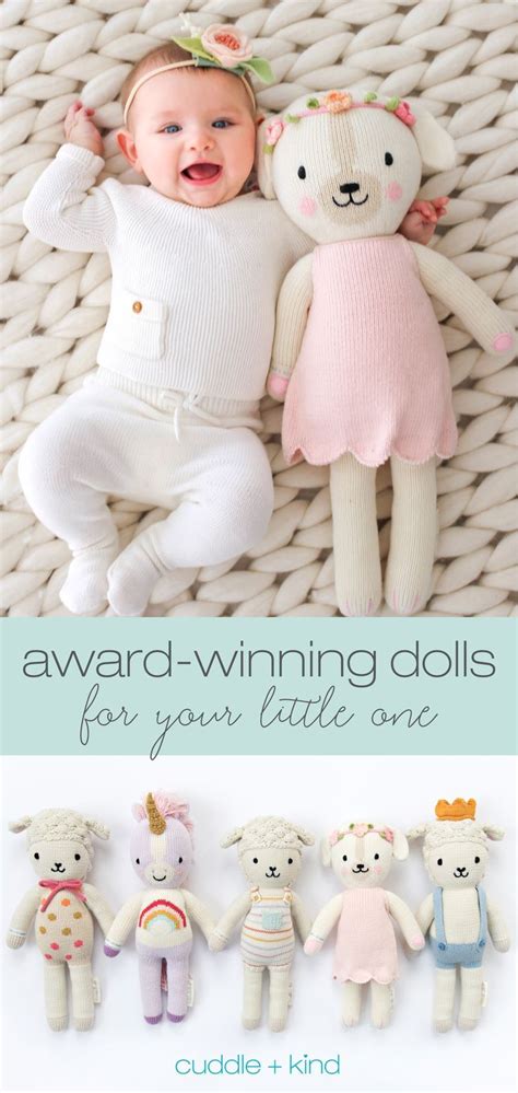 Every cuddle+kind doll is lovingly handcrafted with natural, premium ...