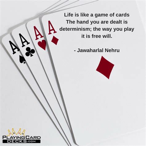 Funny Playing Card Quotes - ShortQuotes.cc