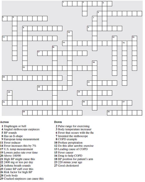 Complete the crossword puzzle using the clues presented... | Chegg.com