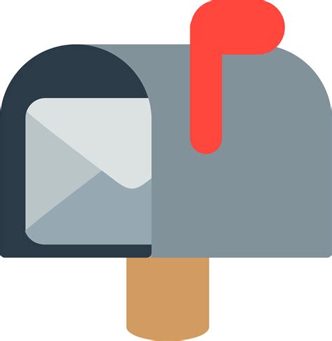 "open mailbox with raised flag" Emoji - Download for free – Iconduck