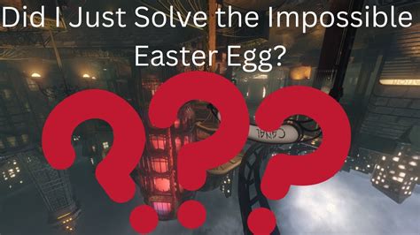 Did I Just Solve the Impossible Easter Egg? - YouTube