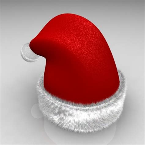 3d Model Santa Hat