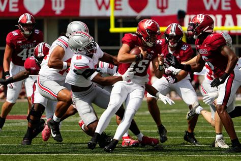 Indiana Hangs Tough With Ohio State, Doomed By Quarterback Play in 23-3 ...