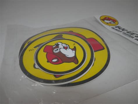 Buc-ee's Beaver Logo Sticker Pack - (6) 2" - (4) 3" - (2) 4" Decals ...