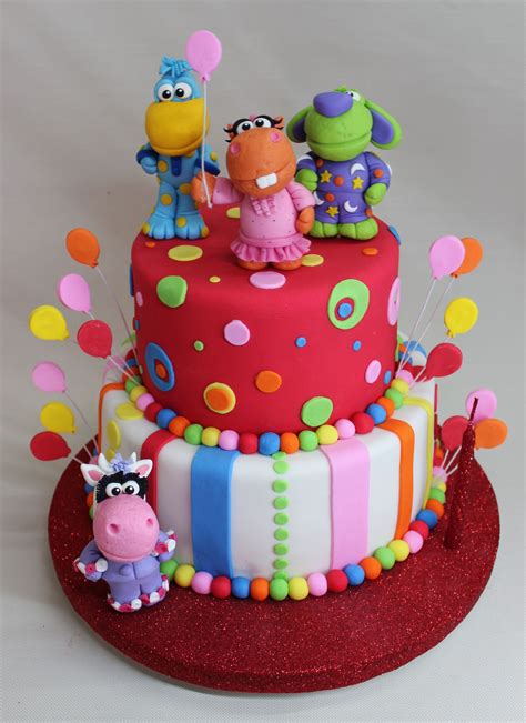 Pajanimals Cake by Violeta Glace | Tortas, Tortas de cumpleaños, Cumpleaños