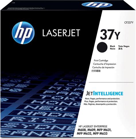 Amazon.com: HP 89X Black High-yield Toner Cartridge | Works with HP LaserJet Enterprise M507 ...