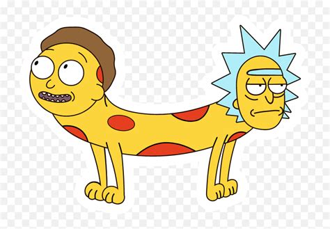 Rick And Morty Stickers - Rick Morty Catdog Emoji,Rick And Morty Emojis ...