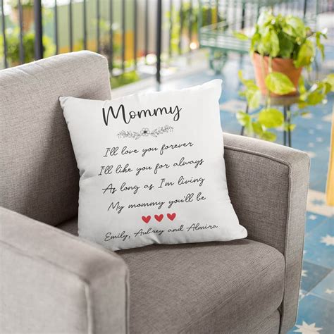 Mommy Custom Quote And Name Pillow | 365Canvas