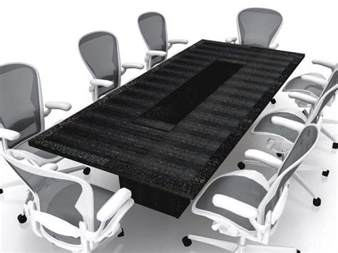 Small Black Conference Table | Paul Downs Cabinetmakers