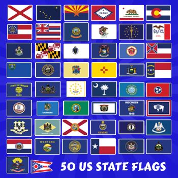 US State Flags Coloring Pages: All 50 States by The Ideas Zone | TPT