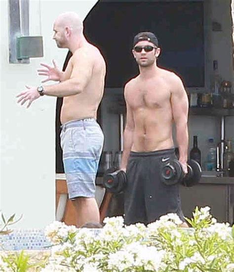 Hunk Alert! Chace Crawford Flaunts Washboard Abs On Family Vacation In ...