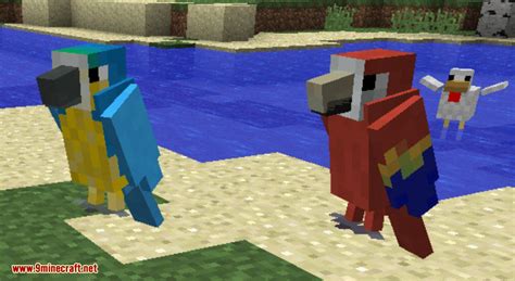 Exotic Birds Mod 1.16.5/1.15.2 (Birds Take Over Minecraft) - 9Minecraft.Net