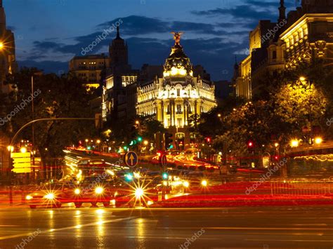 Madrid By Night — Stock Photo © SOMATUSCANI #3281627