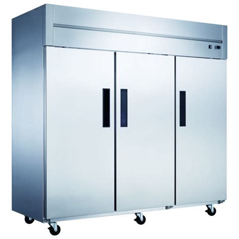 Refrigerator Freezer Combo Three Doors, Top Mounted Dukers D83ARF ...