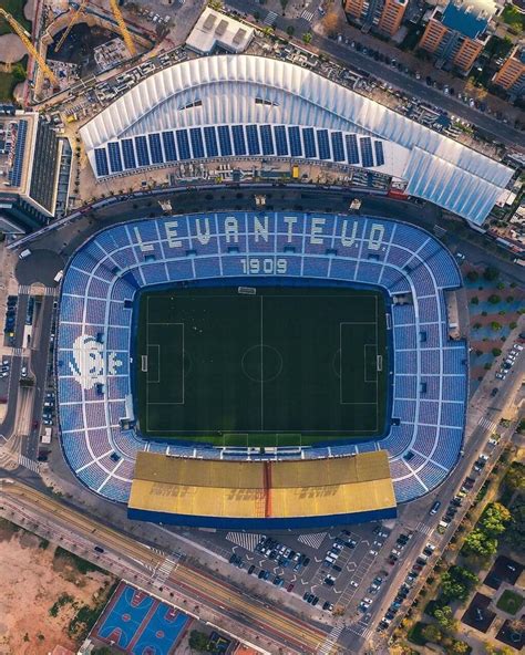 Estadio Ciutat de Valencia - Levante UD | Estadio de futbol, Estadios ...