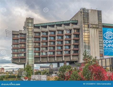 The Soviet Architecture of Krakow, Poland Editorial Stock Image - Image ...