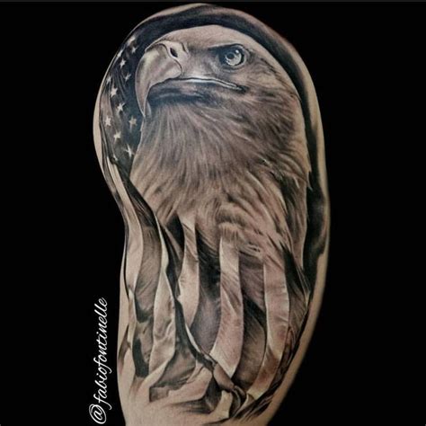 Tattoo Trends - Awesome American Flag and Eagle Tattoo Design for Men ...