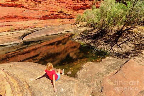 Watarrka National Park Waterhole Photograph by Benny Marty - Fine Art America