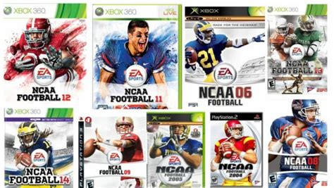 Every Cover Athlete In NCAA Football Video Game History ...