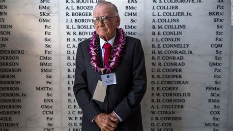 Donald Stratton, a Pearl Harbor survivor and USS Arizona crew member ...