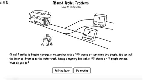 ‘Absurd Trolley Problems’ Presents Increasingly Ridiculous Ethical Dilemmas