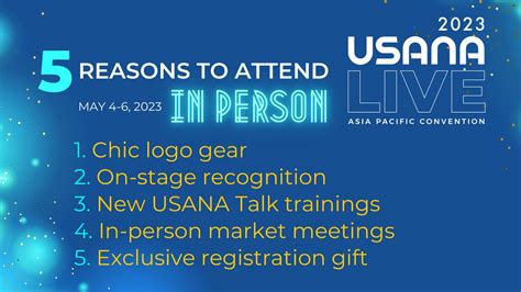 Register Today: 2023 USANA Asia Pacific Convention