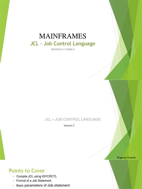 JCL-PPT-2-Compile and Link JCLs | PDF | Parameter (Computer Programming ...