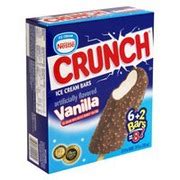 Nestle Ice Cream Bars, Crunch, Vanilla: Calories, Nutrition Analysis & More | Fooducate