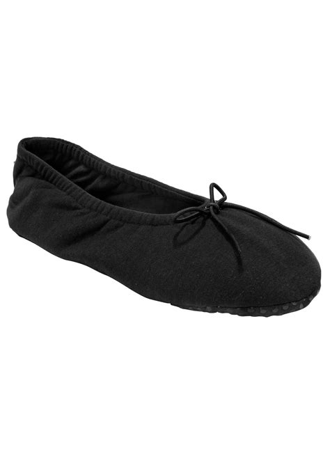 Comfortview Women's Wide Width The Ana Ballerina Slipper Slippers ...