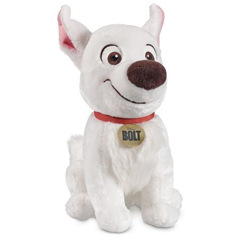 Bolt Plush - Medium - 14'' | Disney stuffed animals, Bolt dog, Disney plush